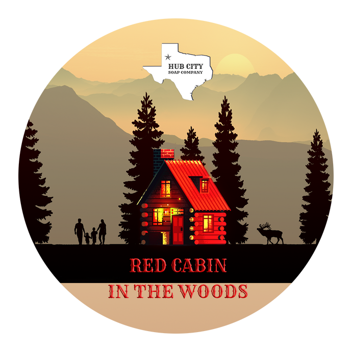 Red Cabin in the Woods Shave Soap